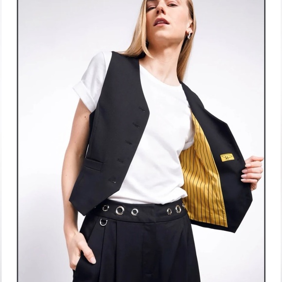 DEBBIE HARRY & WILDFANG Jackets & Blazers - NWT DEBBIE HARRY X WILDFANG VEST